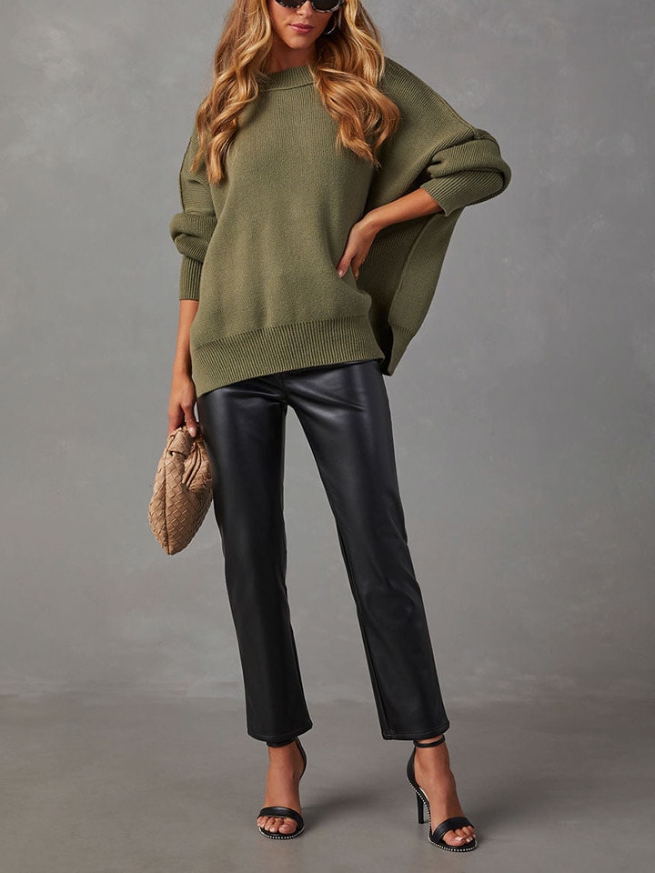 Pullover in Khaki
