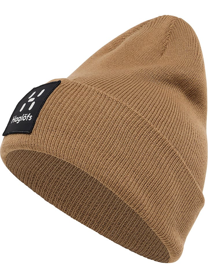 Czapka beanie "Aze" w kolorze karmelowym