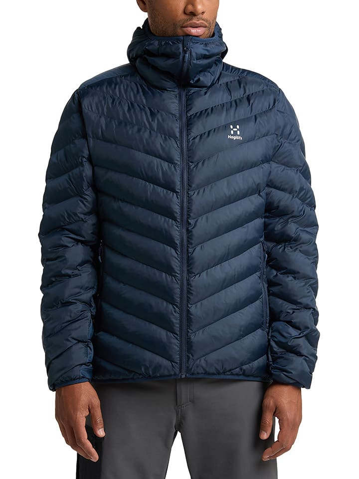 Winterjas "Särna Mimic" donkerblauw