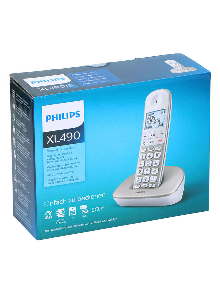 Snoerloze telefoon "XL4901S/38 single"