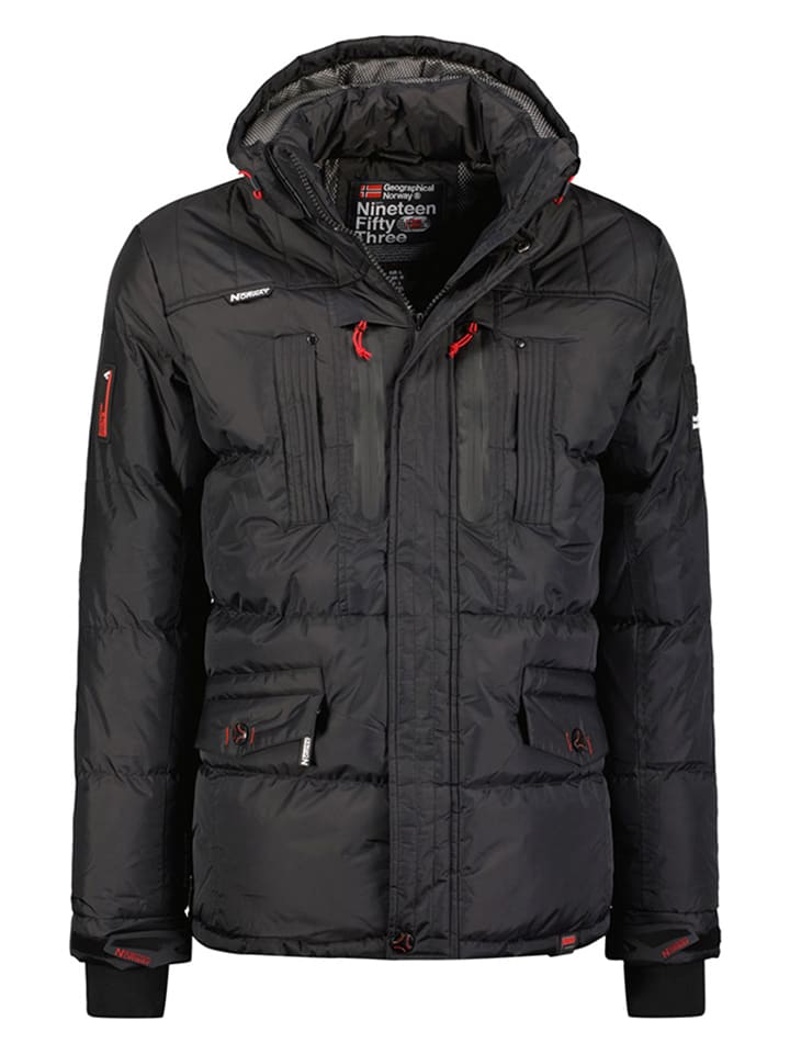 Steppjacke "Basilboli" in Anthrazit