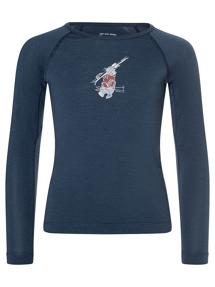 Funktionslongsleeve "Ski Bunny175" in Dunkelblau