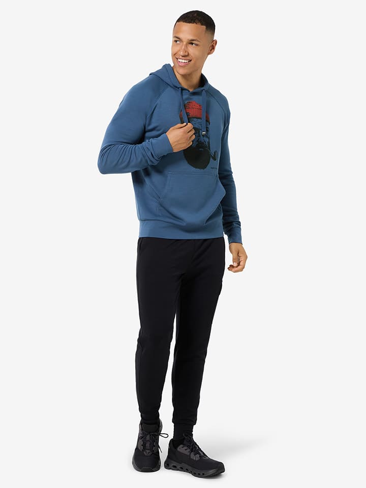 Hoodie "Fav Sailor" blauw