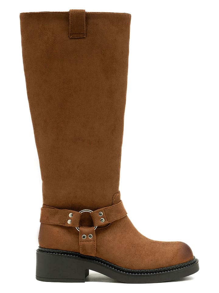 Stiefel in Hellbraun