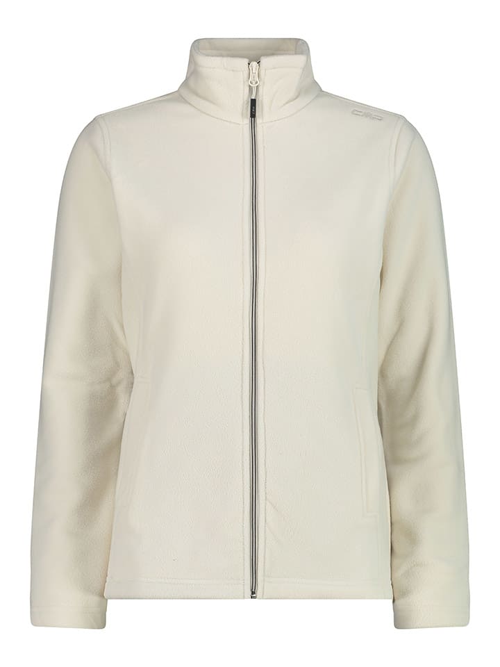 Fleece vest beige