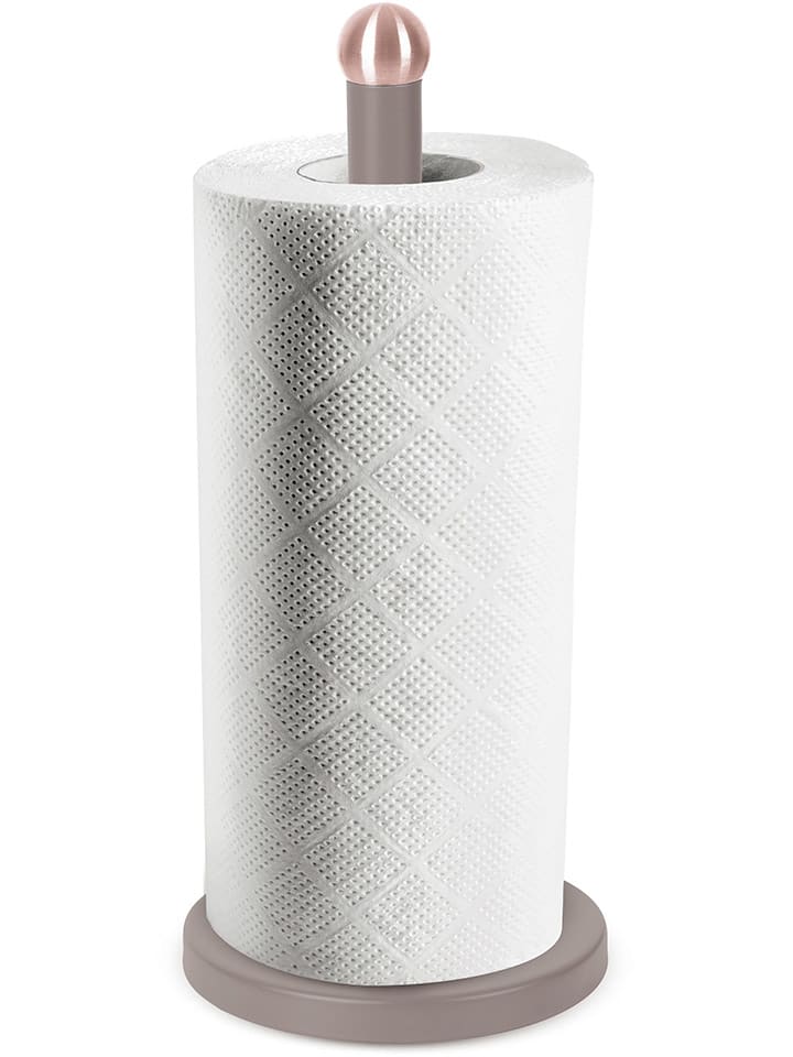 Uchwyt w kolorze jasnobrązowym na ręcznik papierowy
