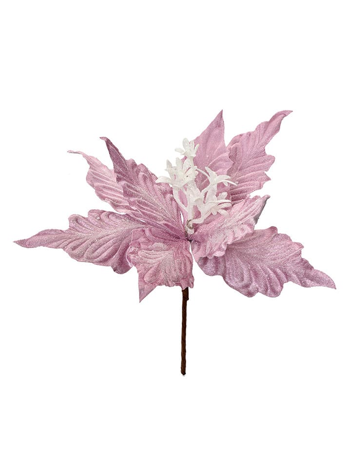 2er-Set: Dekopflanzen in Rosa - (H)30 cm