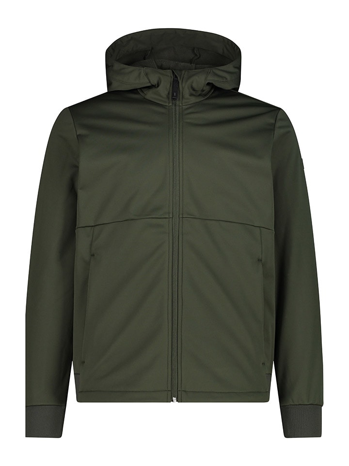 Kurtka softshellowa w kolorze khaki