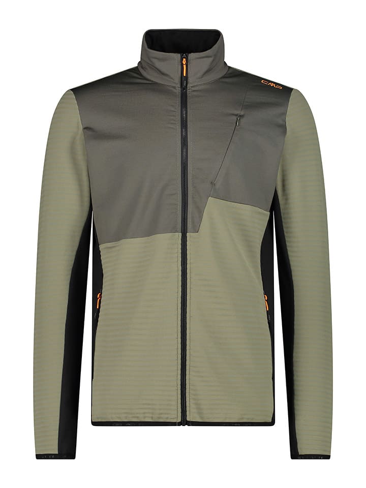 Fleece vest kaki