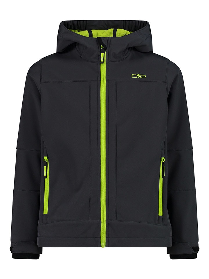 Softshelljacke in Schwarz