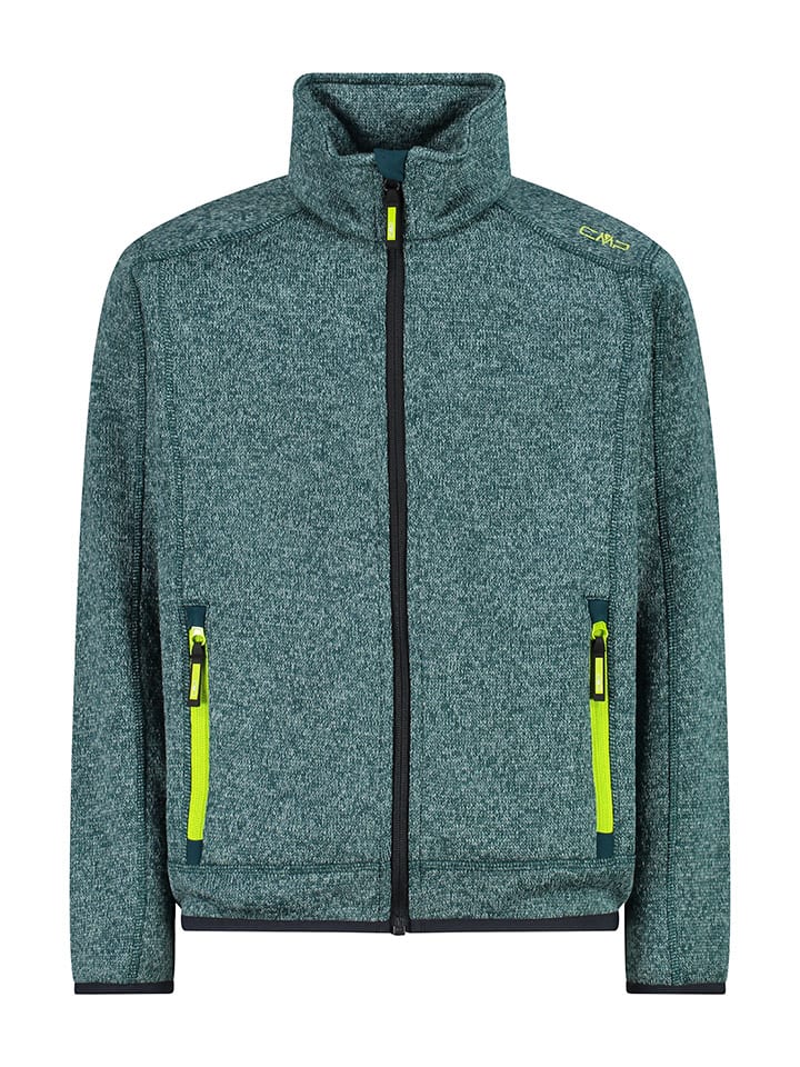Fleecejacke in Grün