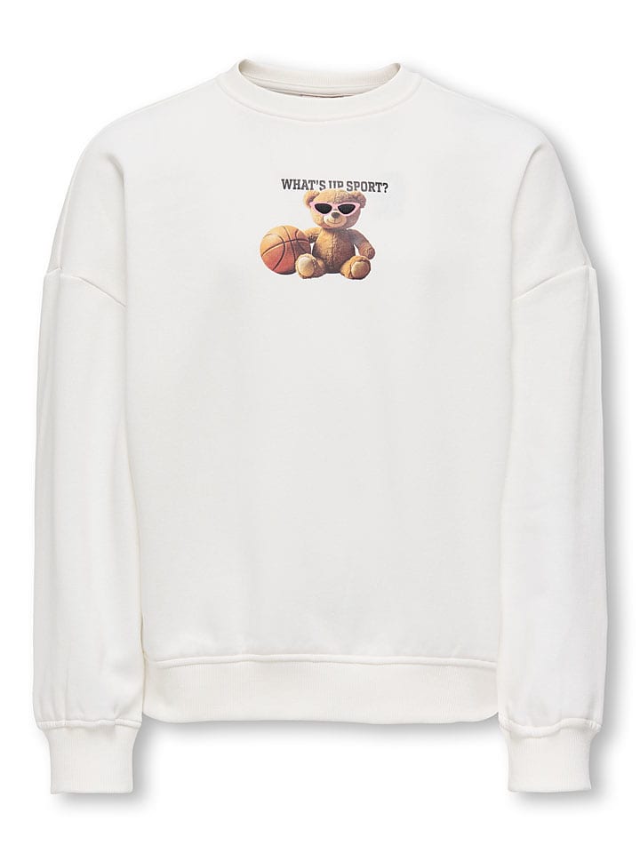 Sweatshirt "Bila" in Weiß