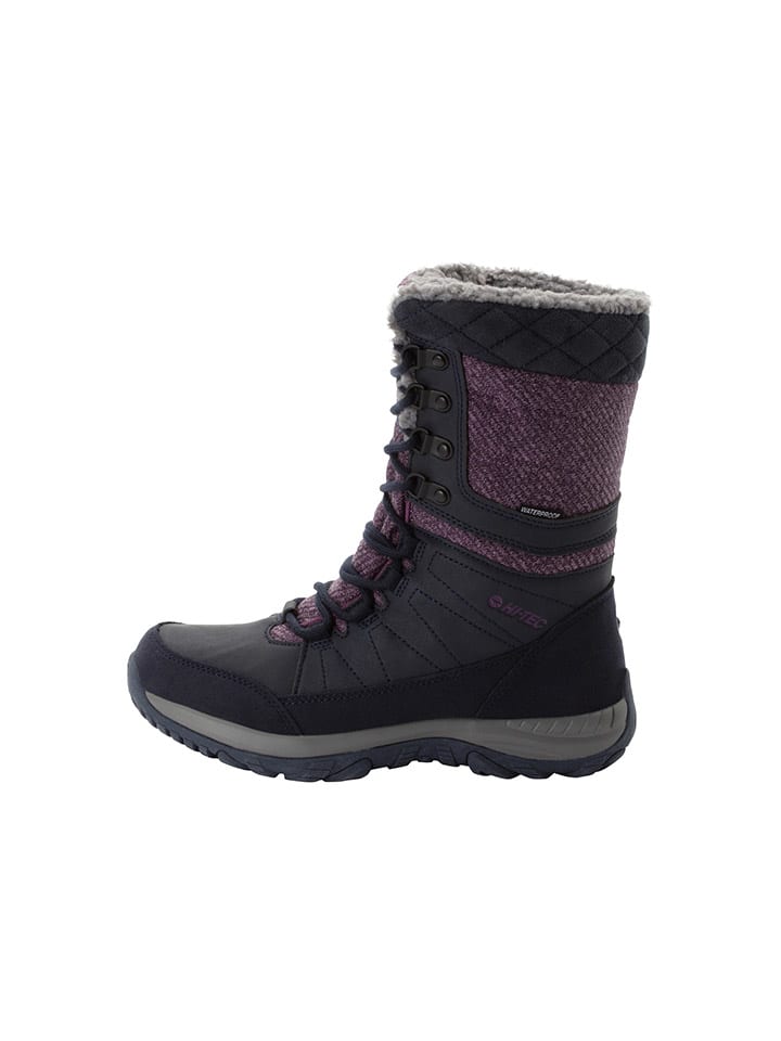 Winterstiefel "Riva" in Lila/ Dunkelblau