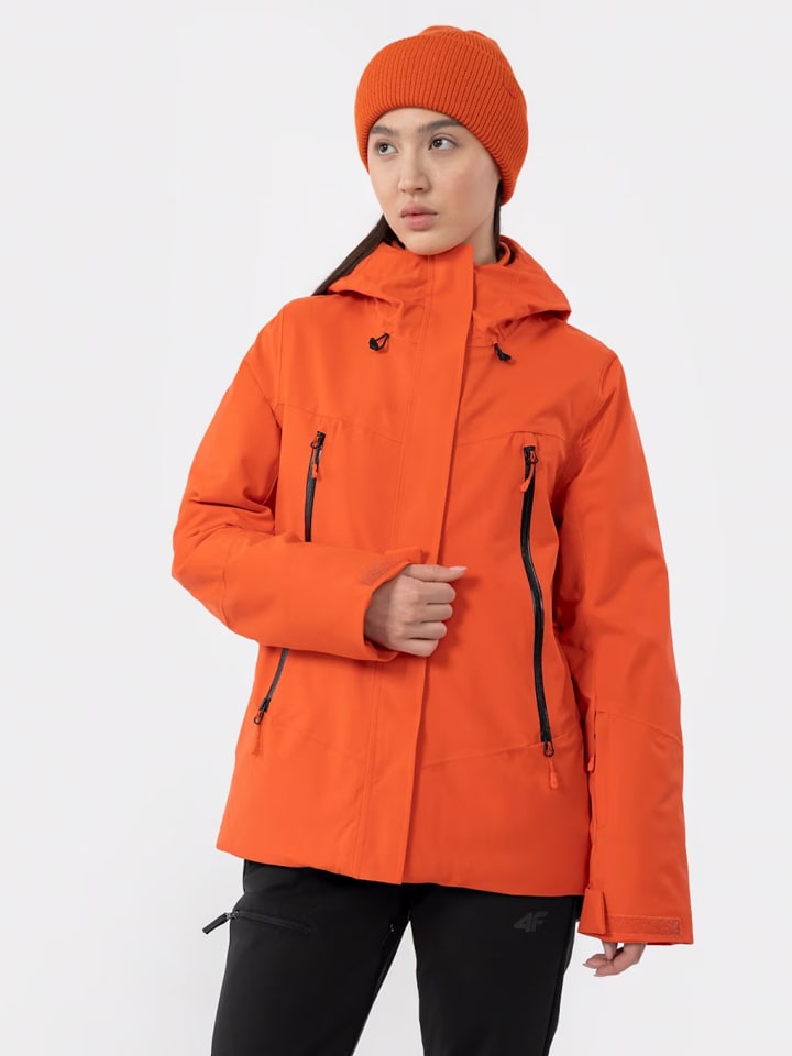 Ski-/ Snowboardjacke in Orange