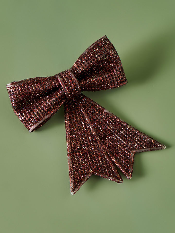 Weihnachtsornament "Candy" in Lila - (L)10 x (B)9 cm