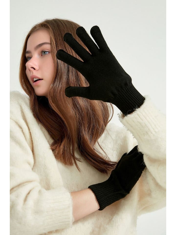 Handschuhe in Schwarz