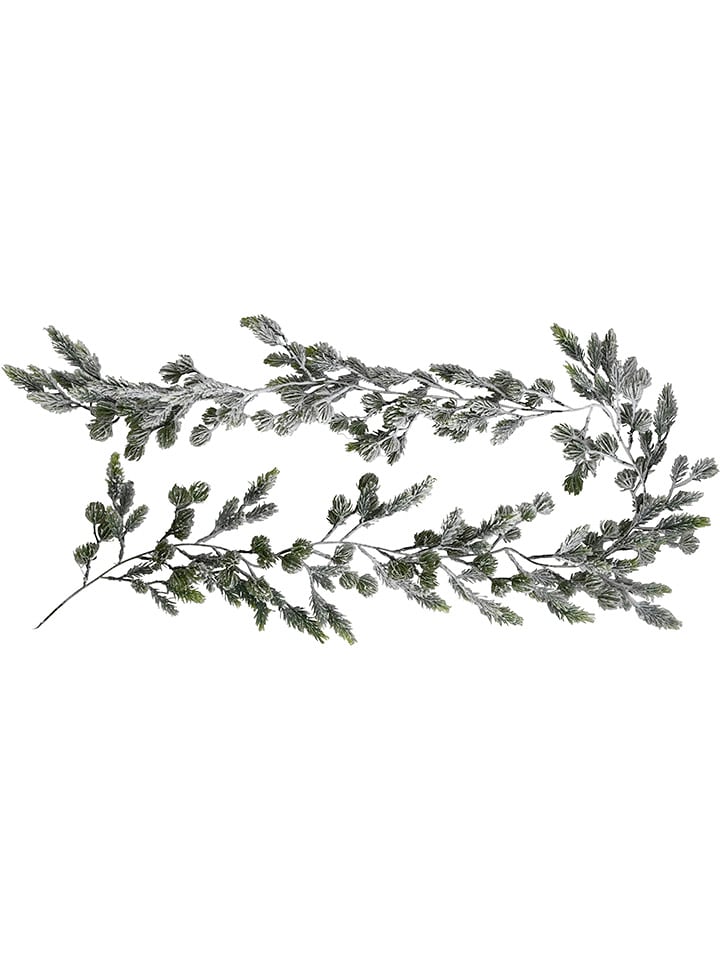 Girlanda w kolorze zielonym - dł. 173 cm