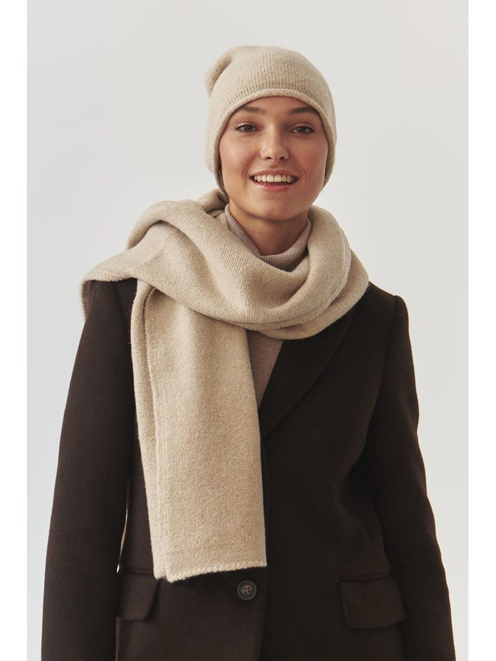 Schal "Dena" in Beige - (L)170 x (B)50 cm