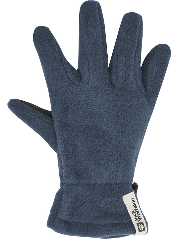 Rękawiczki "Fleece" w kolorze granatowym