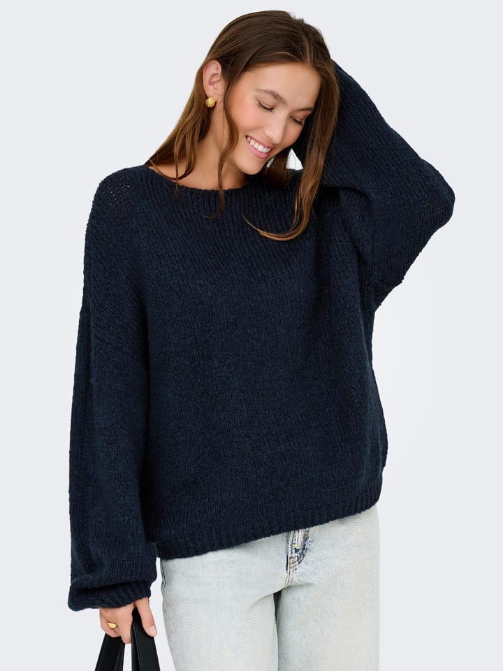 Pullover in Dunkelblau