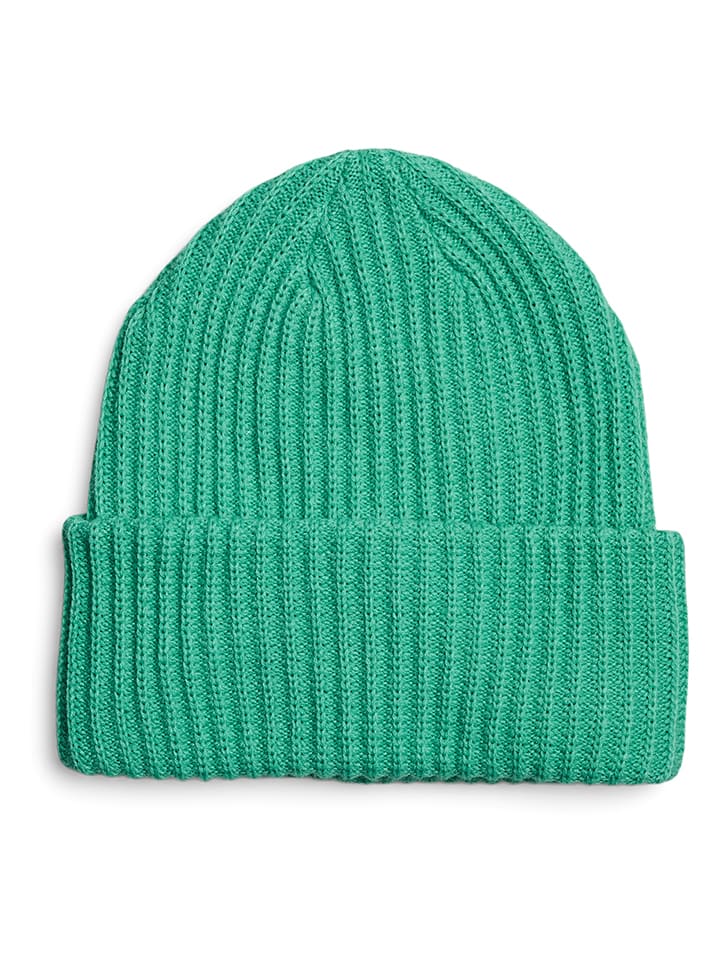 Gebreide muts groen