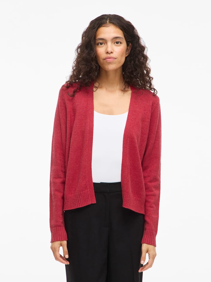 Cardigan "Viril" in Rot