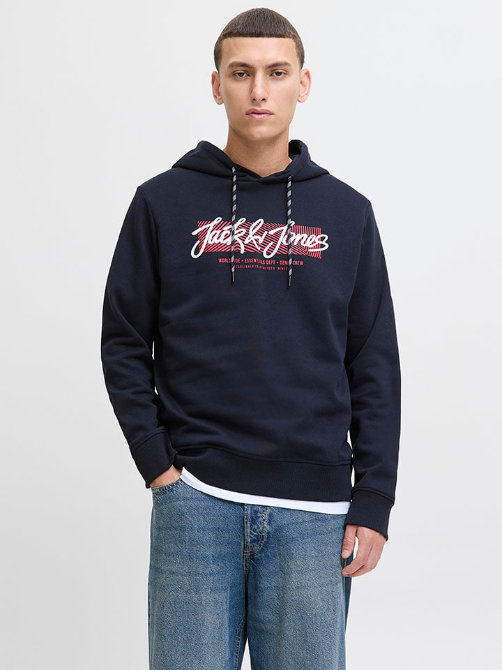 Hoodie "Urban" in Dunkelblau