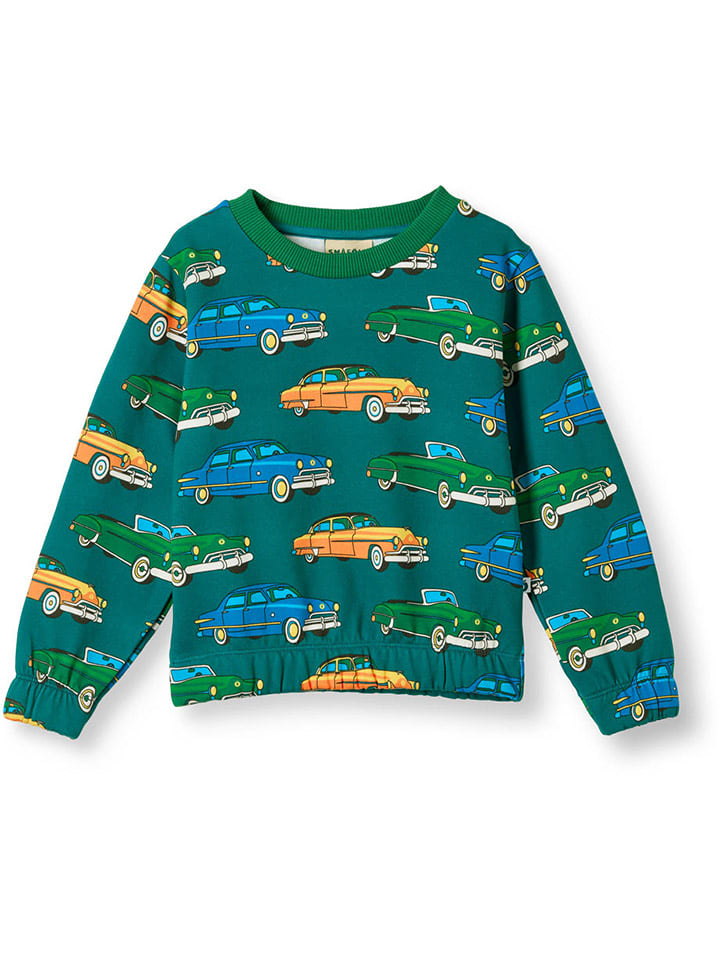 Sweatshirt "Yapeen" groen