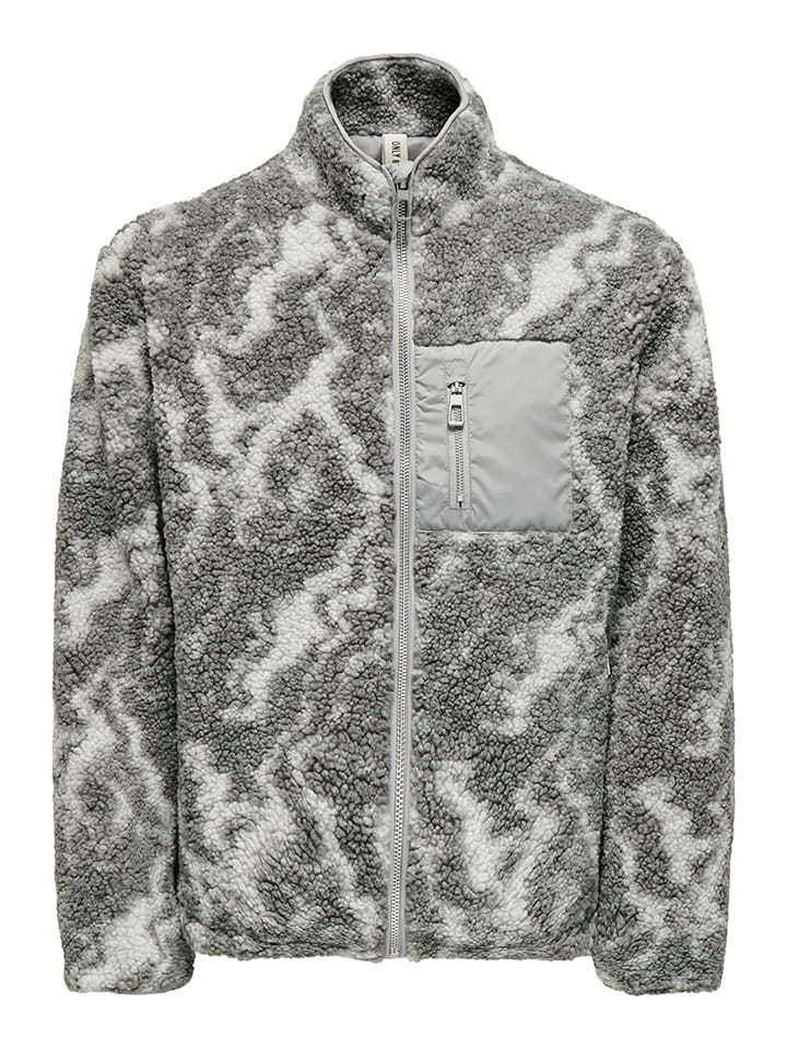 Fleecejacke "Jaimy" in Grau
