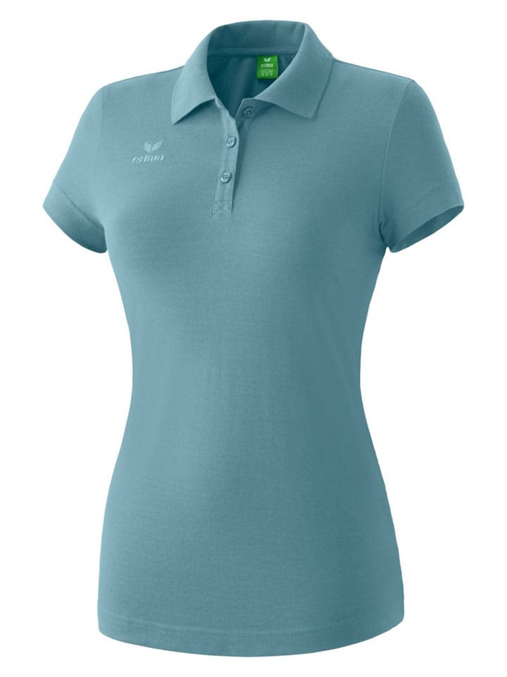 Koszulka polo "Teamsport" w kolorze turkusowym