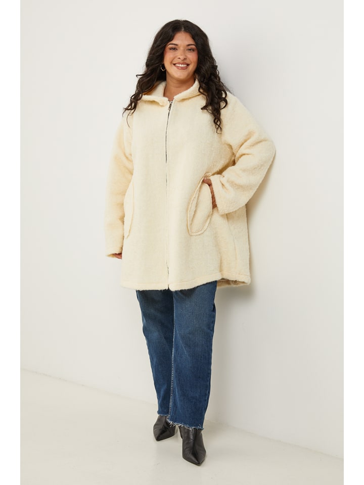 Übergangsjacke in Creme