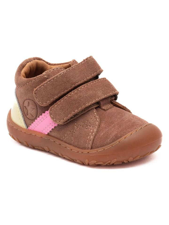 Leder-Barfußschuhe "Hale" in Hellbraun
