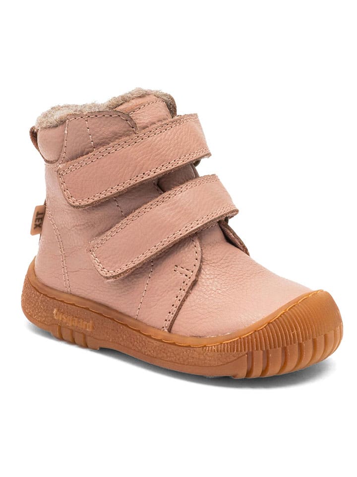 Leder-Boots "Evon" in Rosa