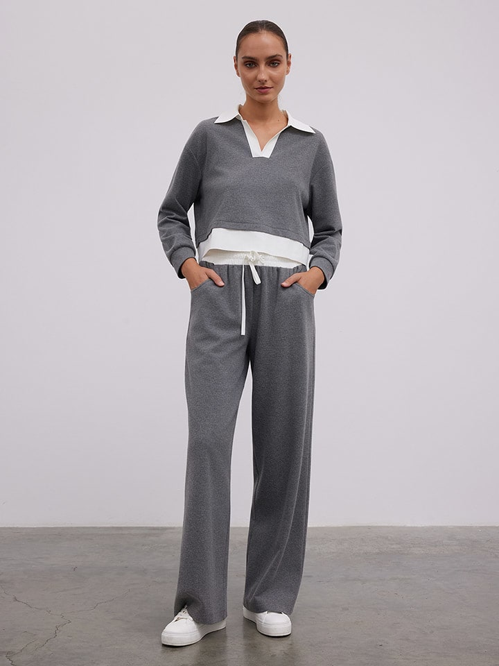 Hose in Grau