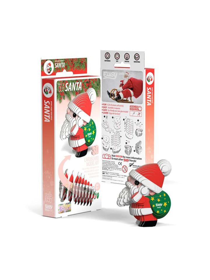 Zestaw 3D "Santa Claus" do majsterkowania - 6+