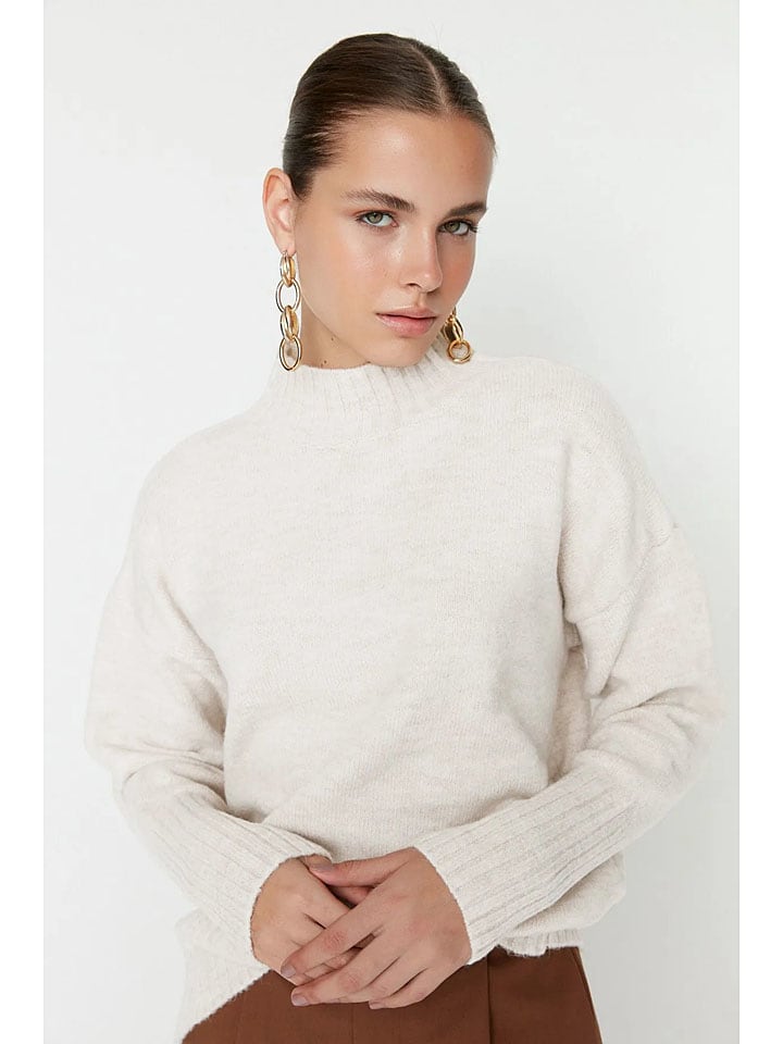 Pullover in Creme