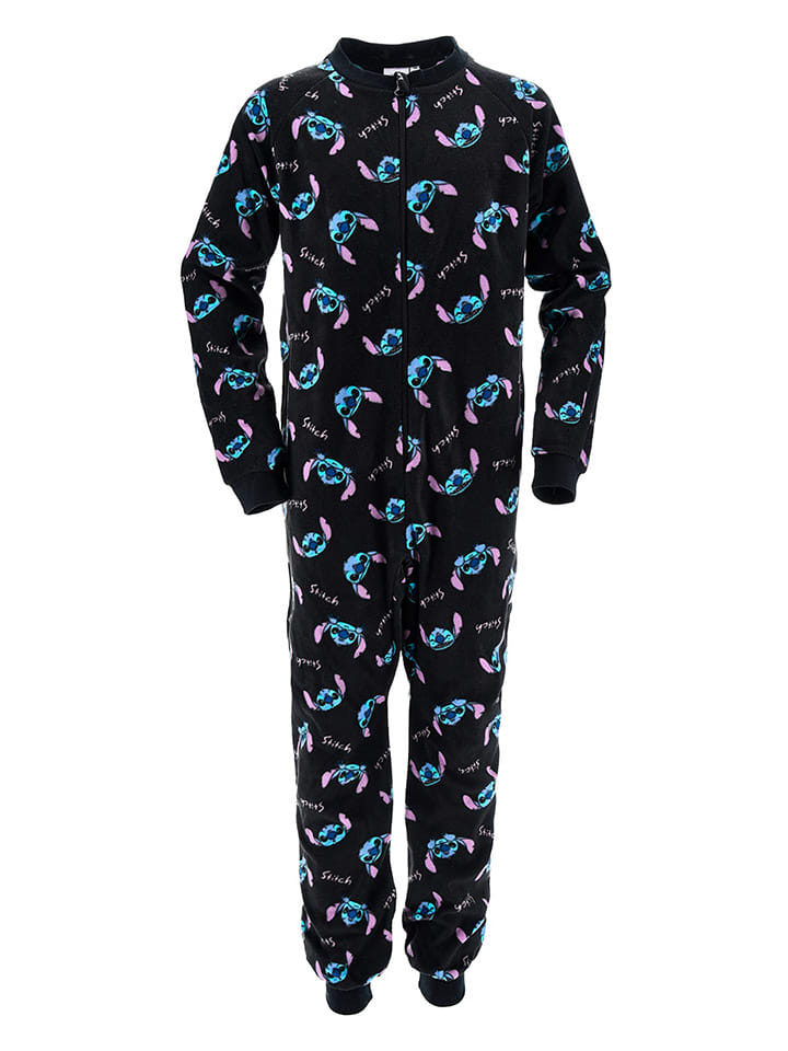 Overall "Lilo & Stitch" in Schwarz