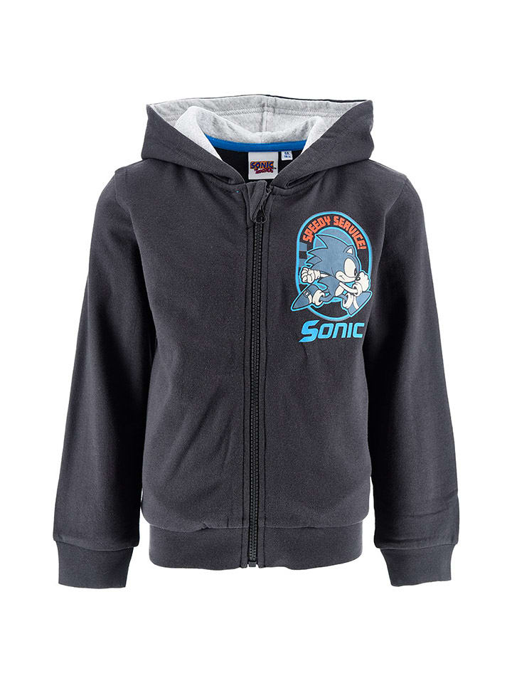 Bluza "Sonic" w kolorze antracytowym