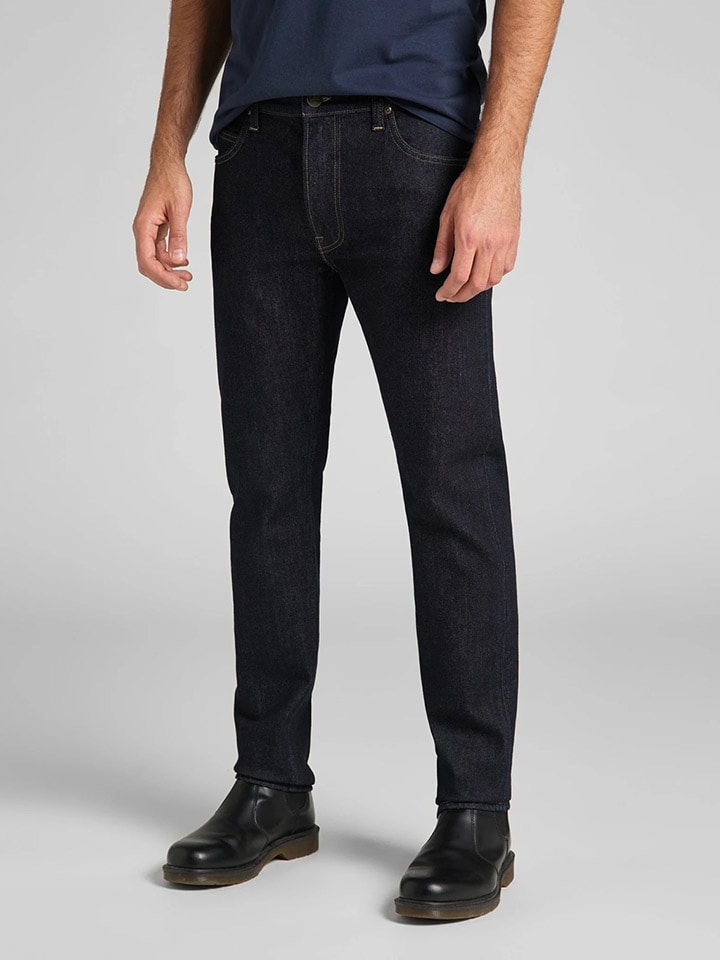 Dżinsy "Rider" - Slim fit - w kolorze granatowym