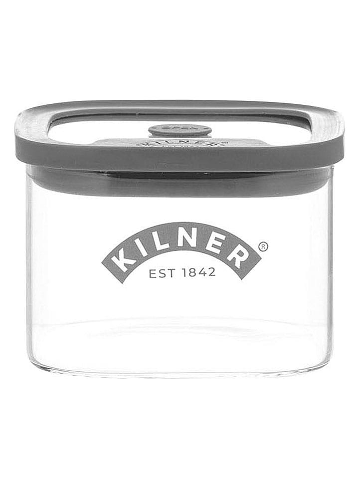 Vorratsbehälter in Grau/ Transparent - 500 ml