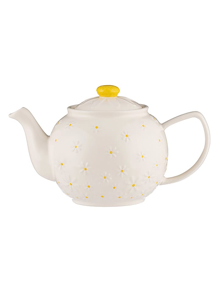 Teekanne "Daisy" in Weiß - 1,1 l