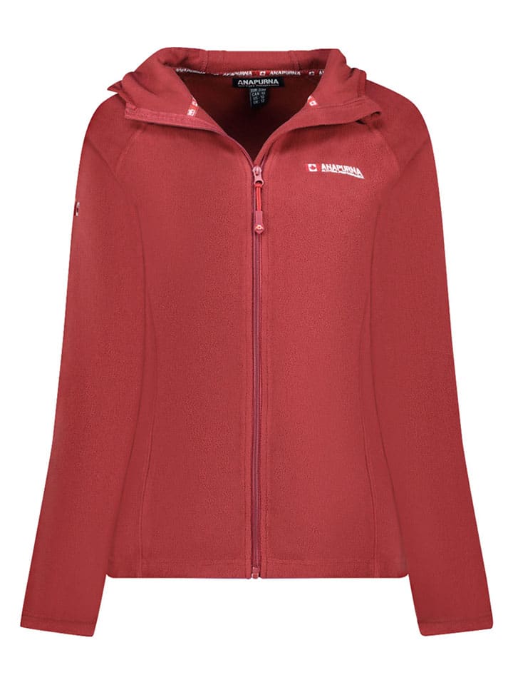 Fleece vest "Tugoodana" bordeaux