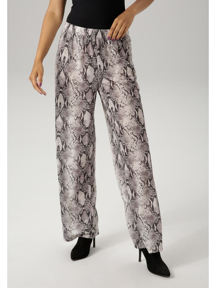 Marlenehose in Grau
