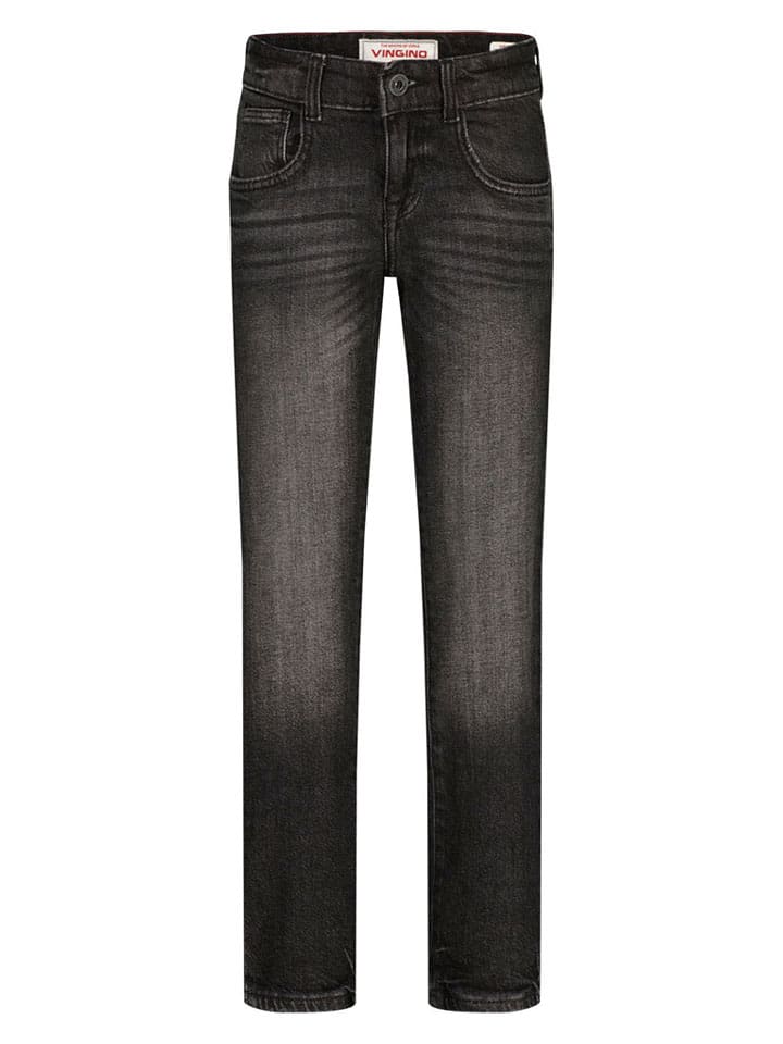 Spijkerbroek "Brent" - regular fit - antraciet