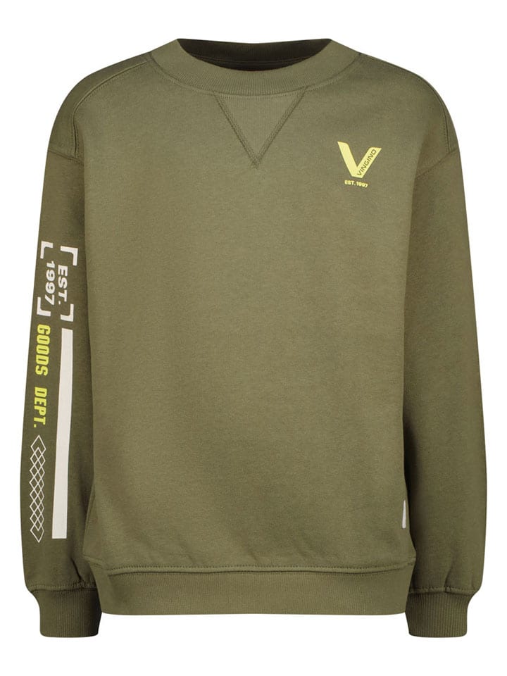 Sweatshirt in Khaki