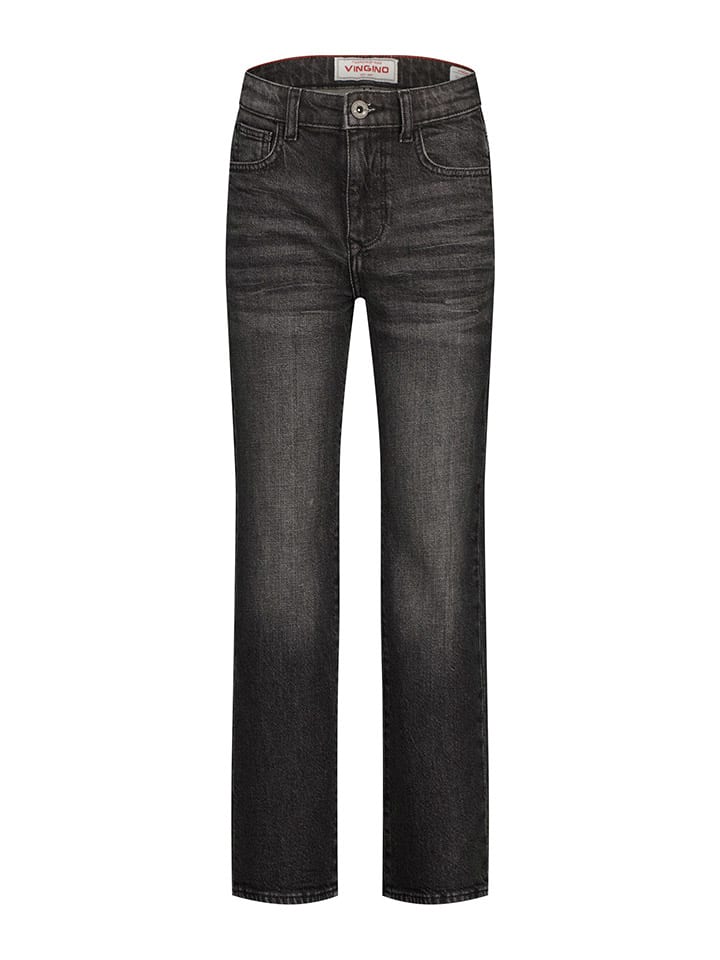 Spijkerbroek - regular fit - antraciet