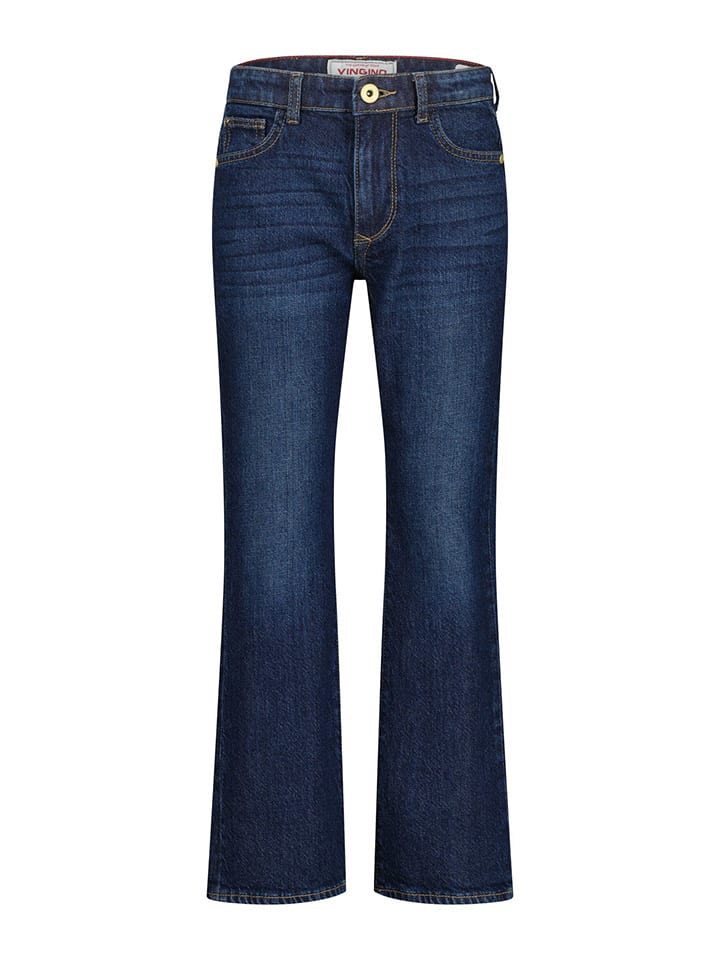Spijkerbroek "Carey" - regular fit - donkerblauw