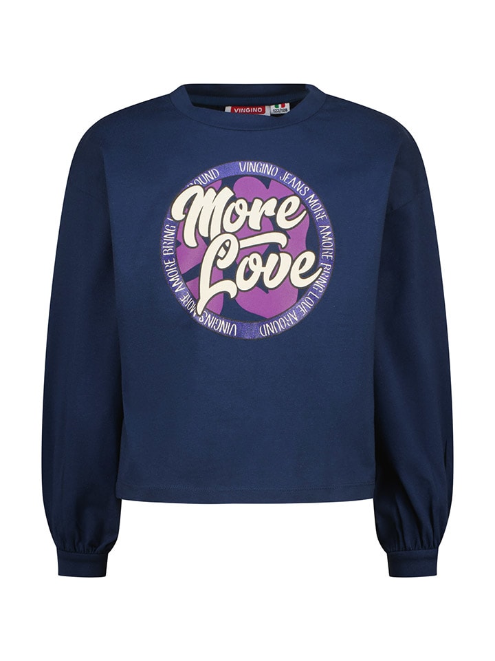 Sweatshirt in Blau