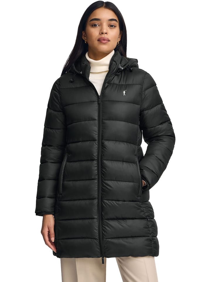 Steppjacke in Schwarz