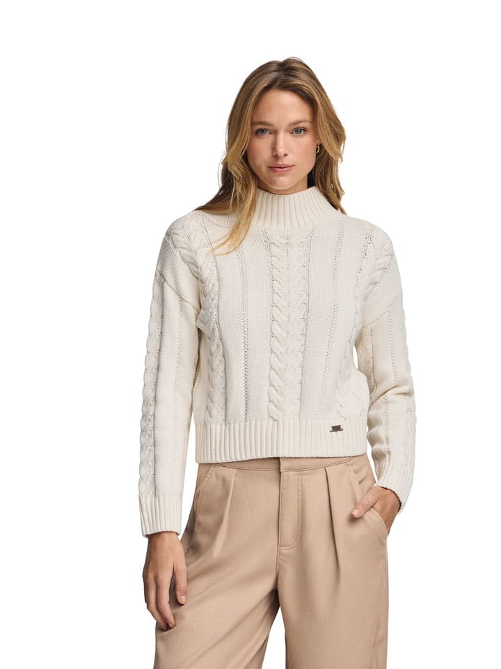 Pullover in Creme